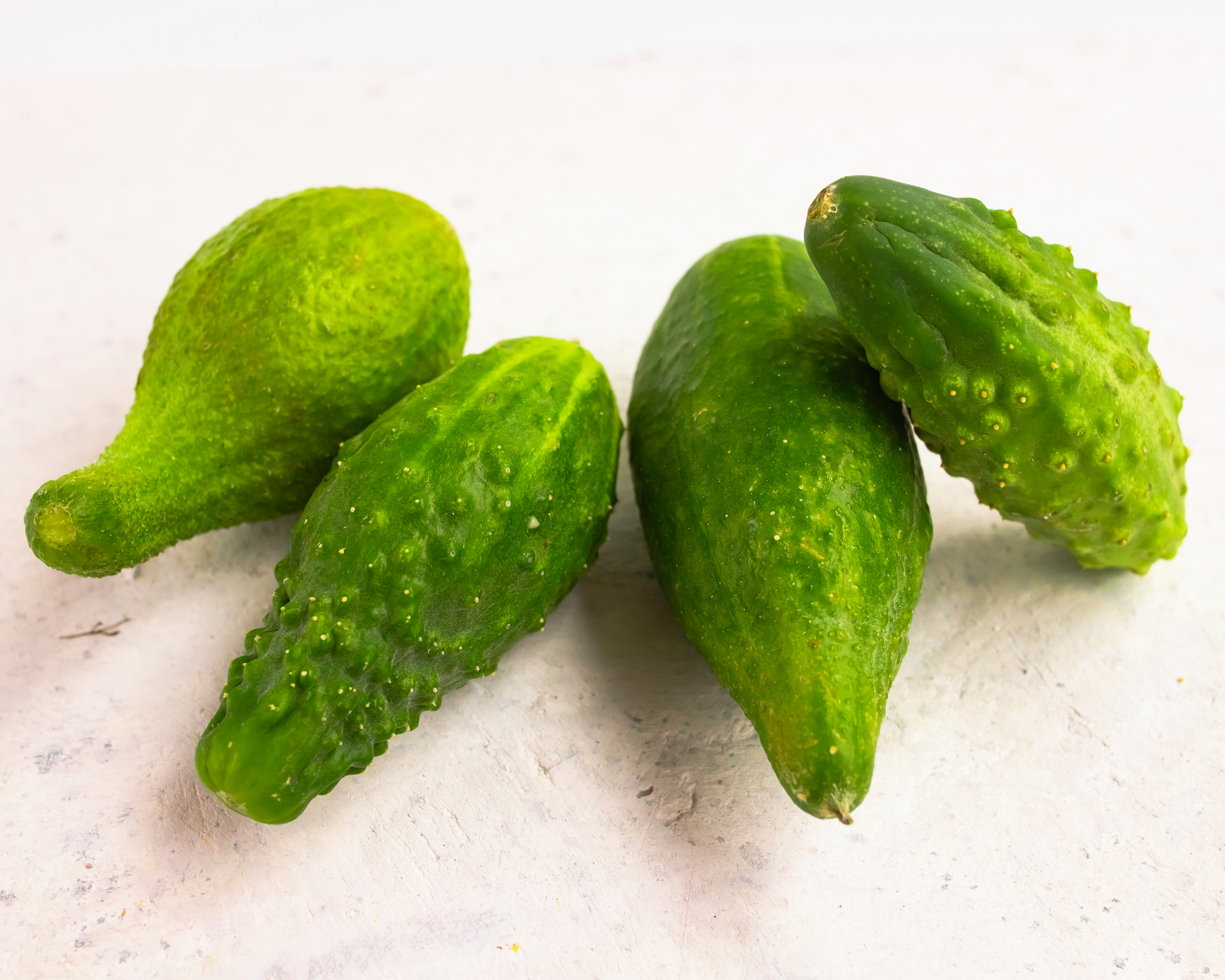 Deformed small cucumbers