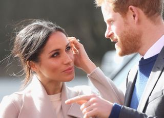 Prince Harry and Meghan Markle in Northern Ireland.