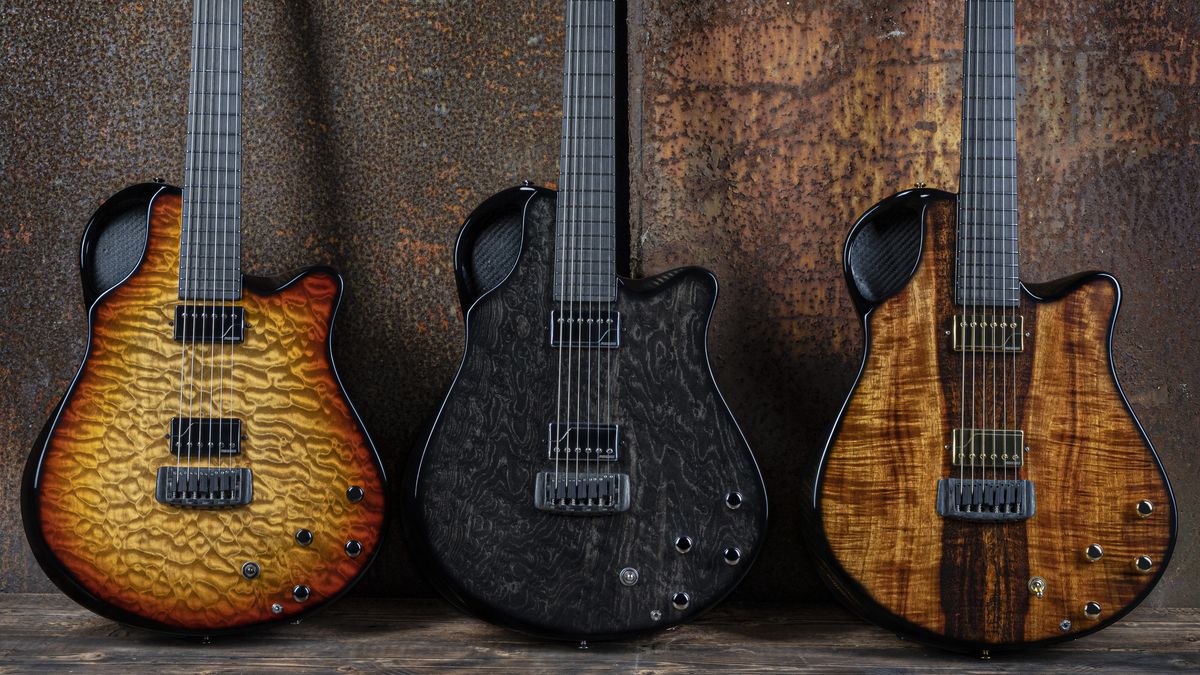 Emerald Guitars' new Virtuo is an electric / acoustic hybrid