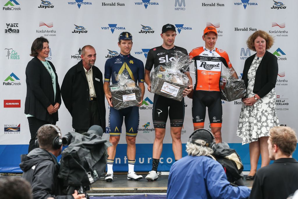 The top three from the final stage