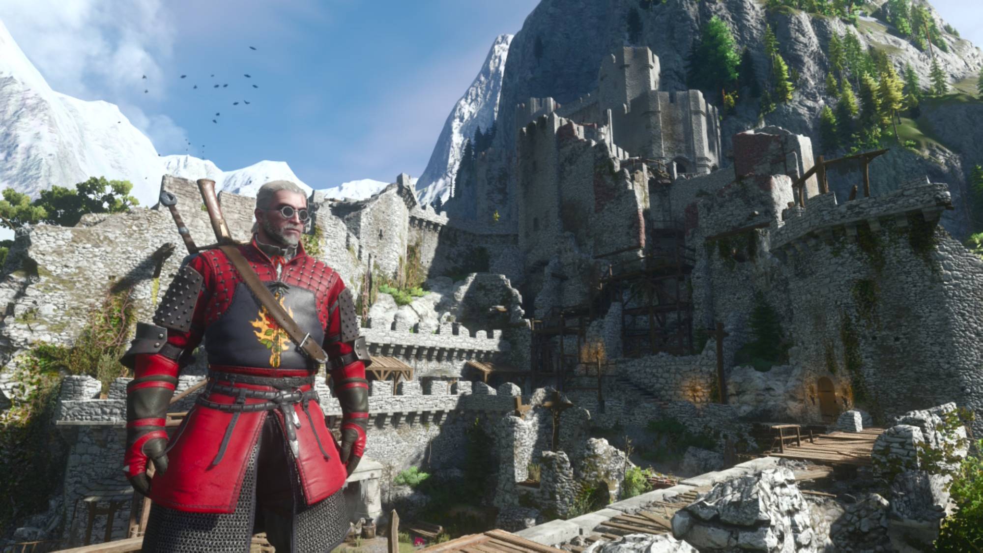 The Witcher 3: Wild Hunt &amp;ndash; Remastered screenshot taken on Nintendo Switch 2