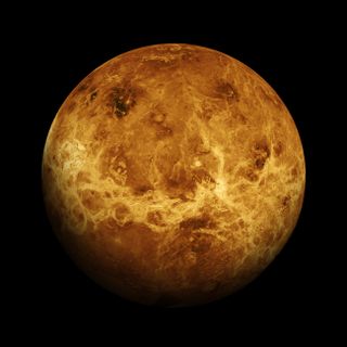 The plant Venus, often described as 'Earth's evil twin'. Credit: Alamy/NASA