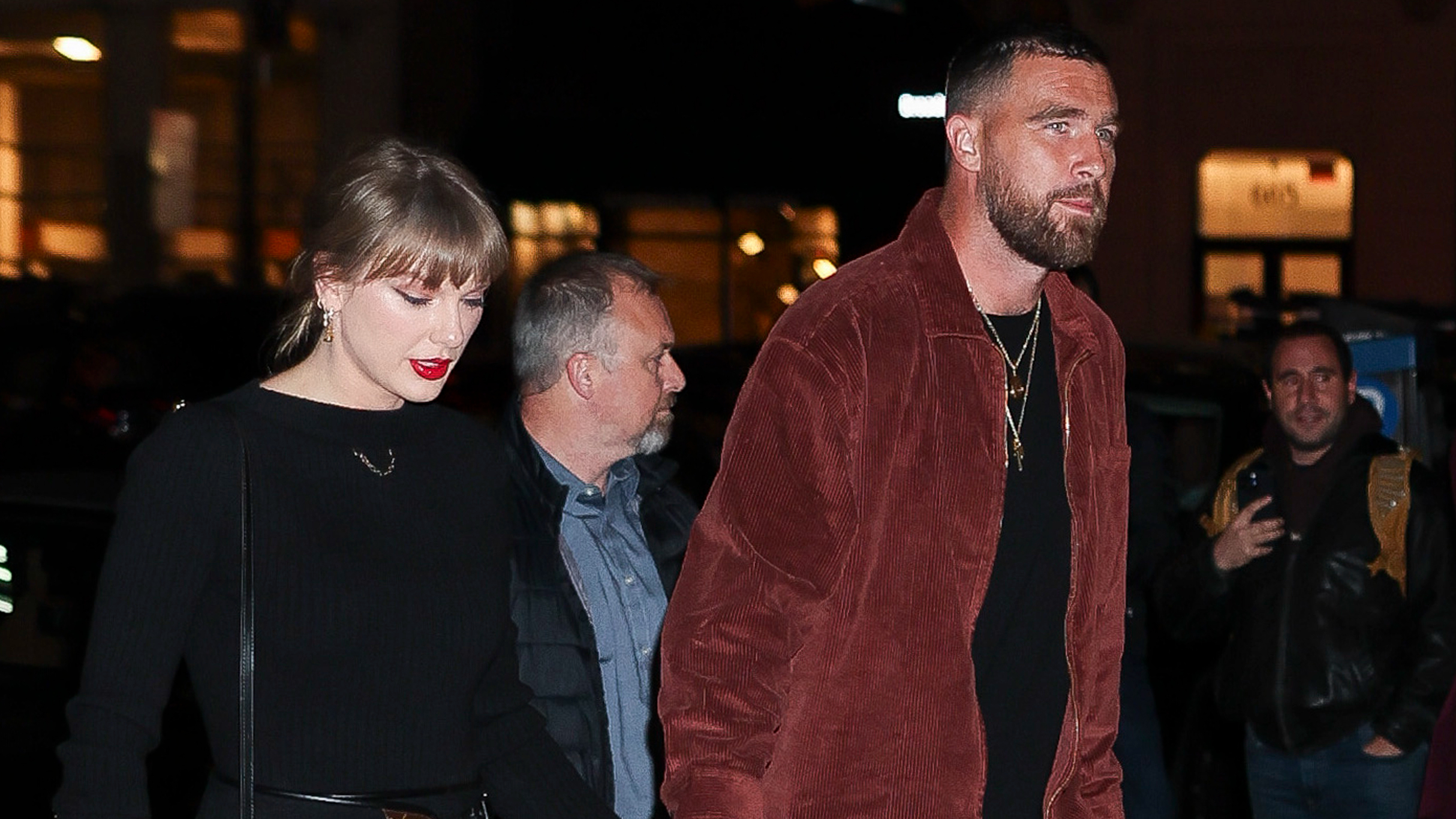 Taylor Swift and Travis Kelce