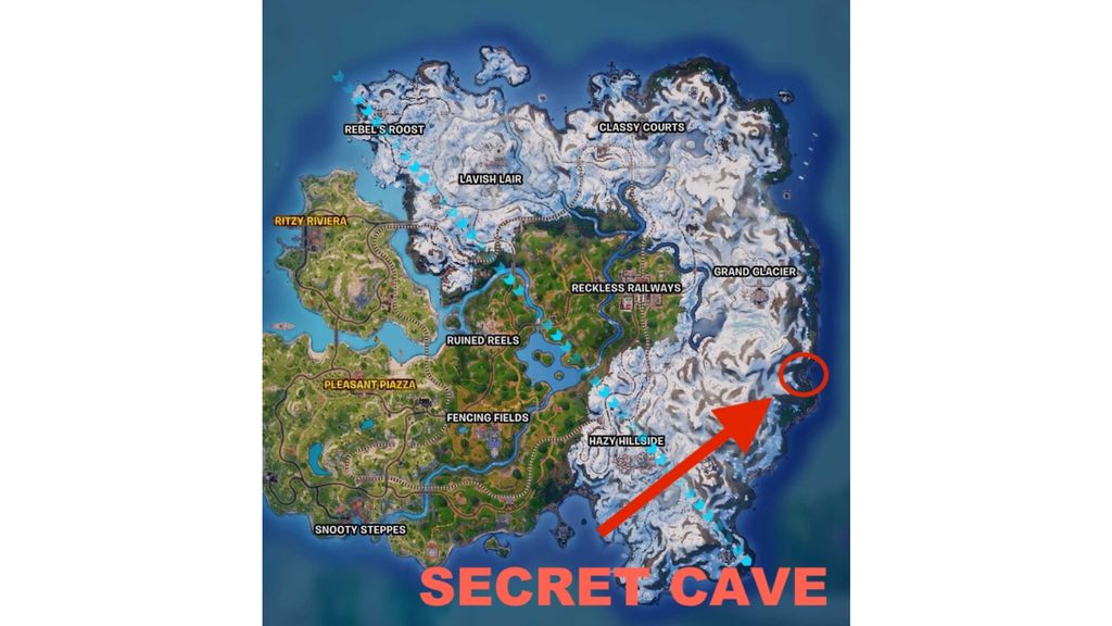 Where to find the Fortnite Secret Cave | TechRadar