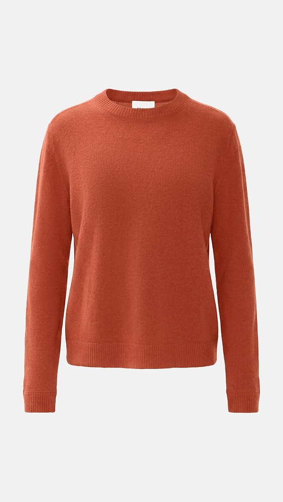Cashmere Boyfriend Sweater - Chili Mango