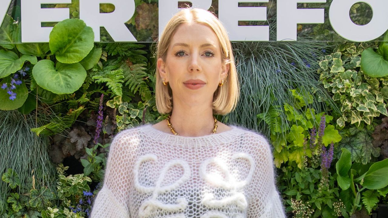 Katherine Ryan headshot at wimbledon tennis