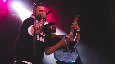 Dead Pioneers on stage