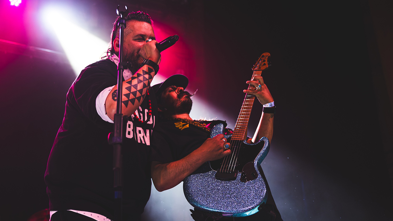 Dead Pioneers on stage