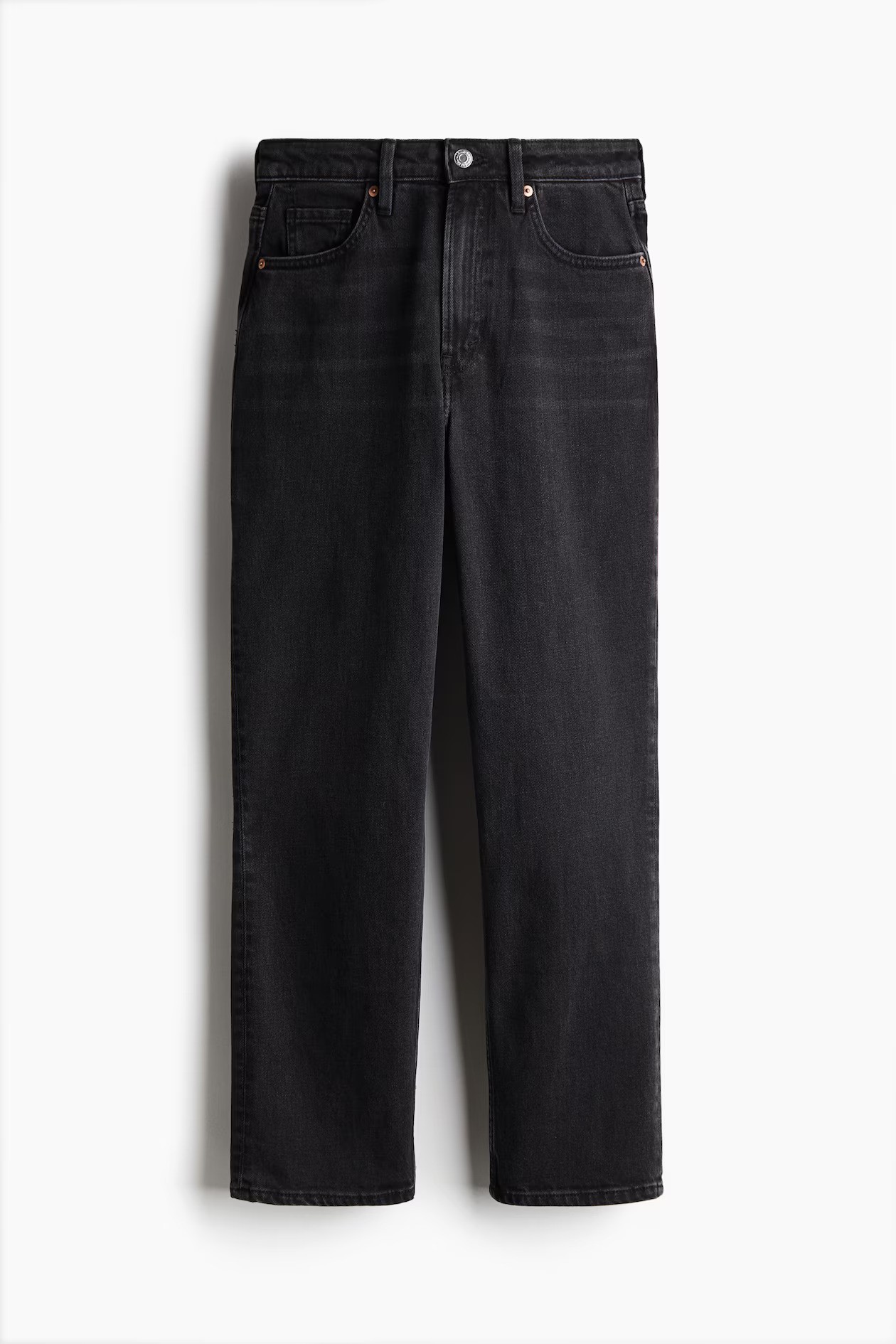Slim Straight High Ankle Jeans