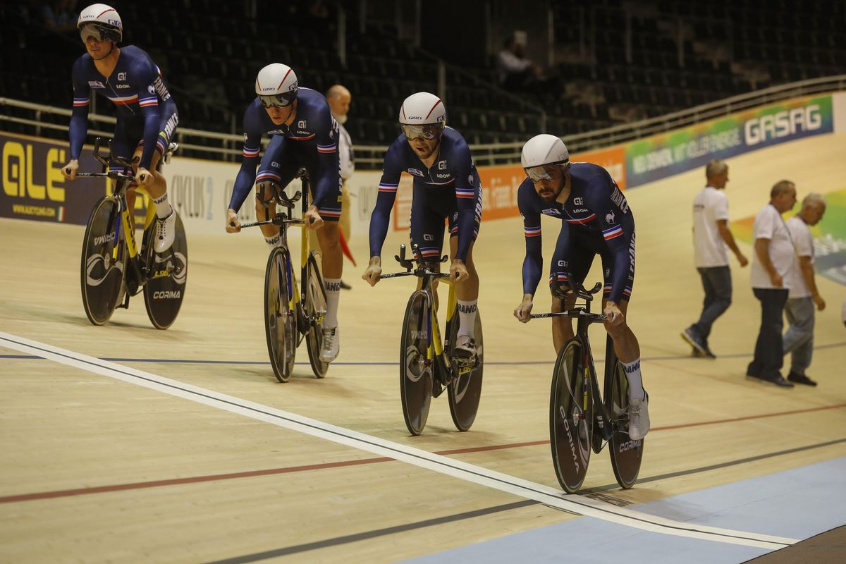 The French start their effort