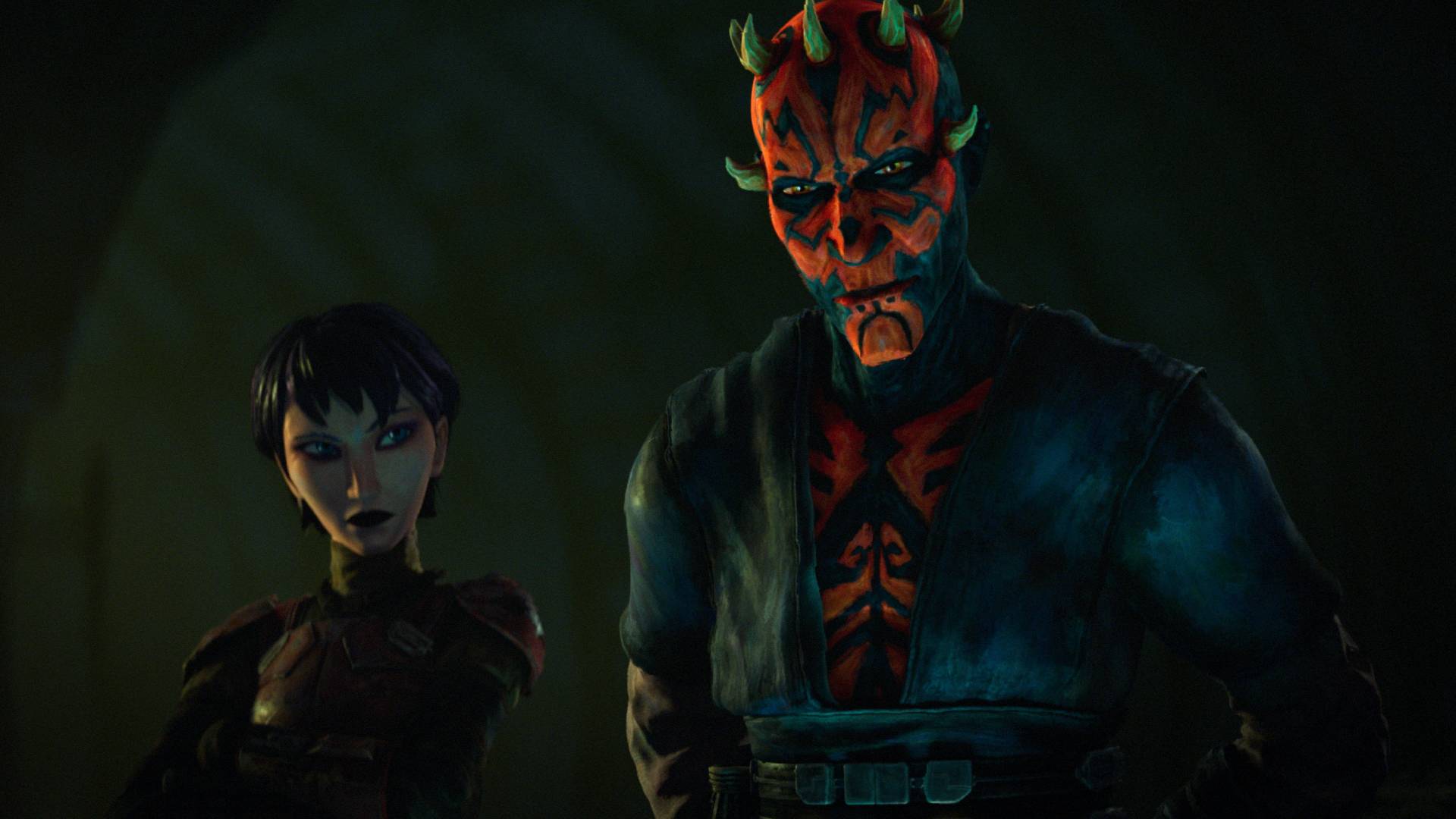 Maul and Rook Kast standing together in Maul &ndash;&nbsp;Shadow Lord