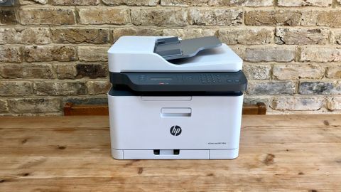 HP printer during our testing