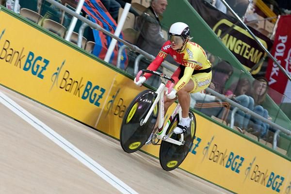 Simona Krupeckaite (Lithuania) in the women's sprint.
