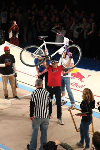 Chris Akrigg, winner, Red Bull Mini Drome 2011, London