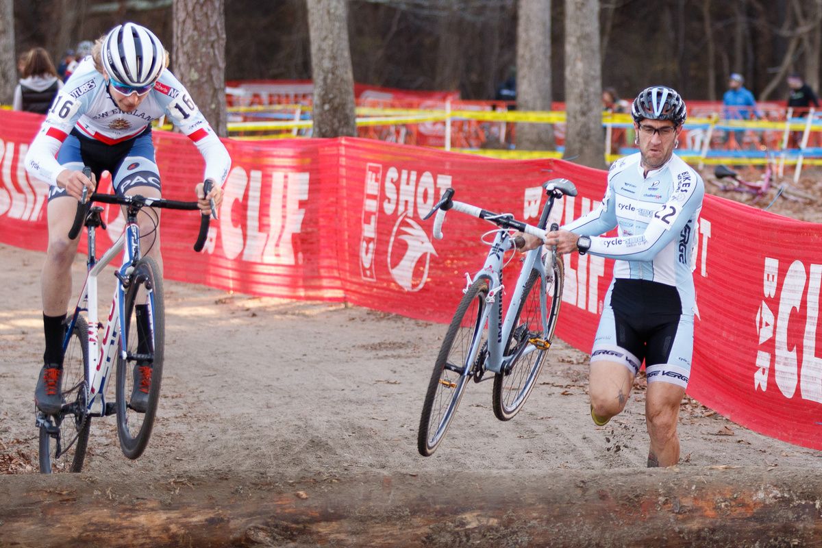 Myerson and U23 Series leader Scott Smith
