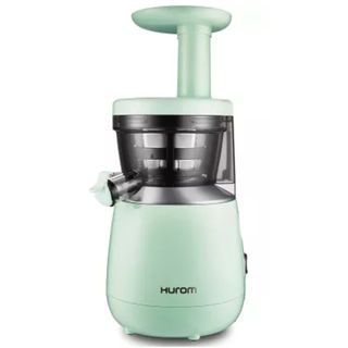 Hurom HP juicer on a white background