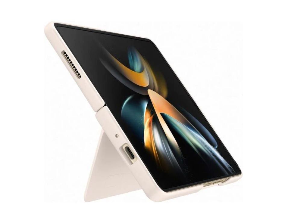 A look at the slim standing cover for the Galaxy Z Fold 4