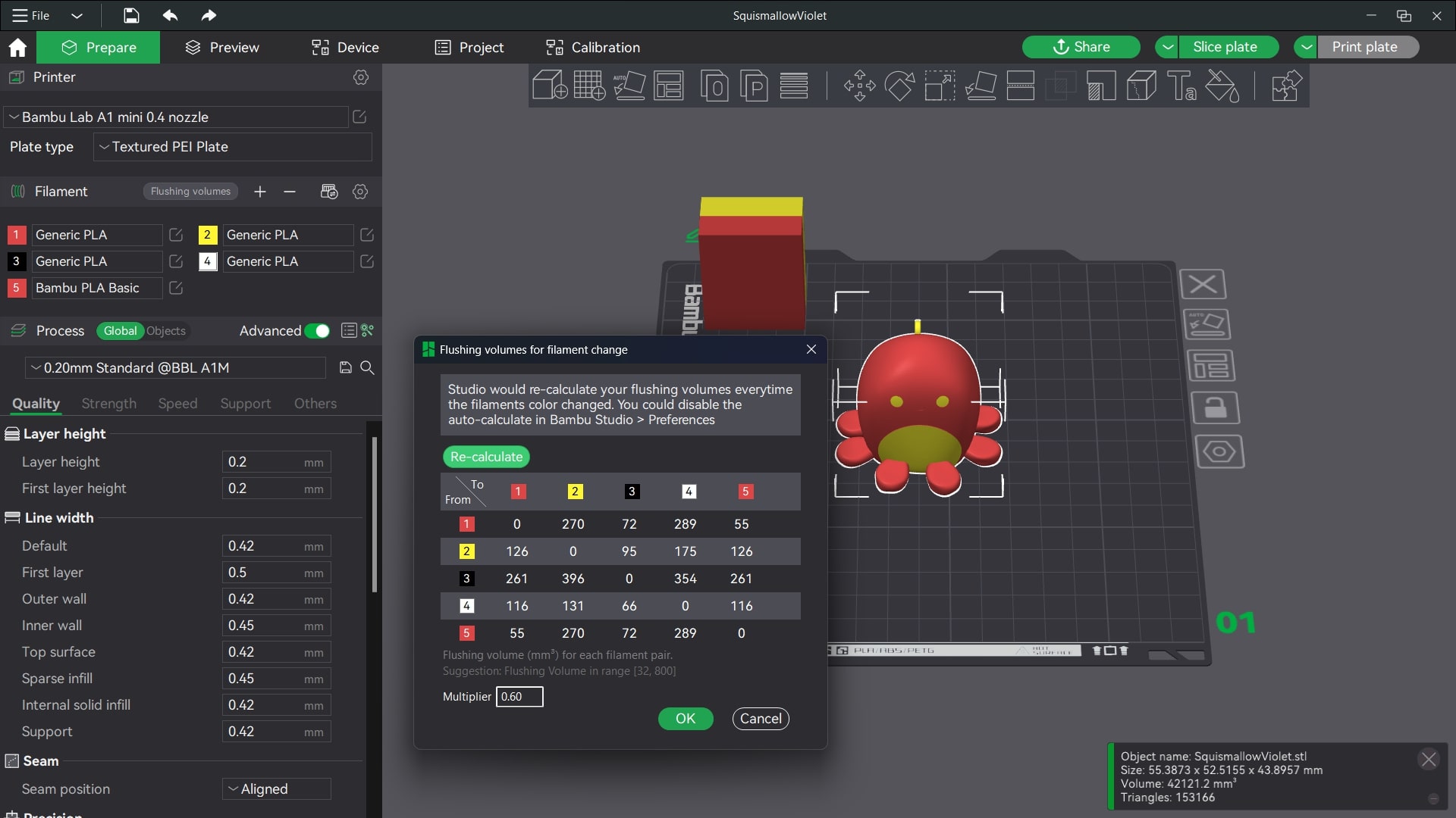 Bambu Studio software screenshots