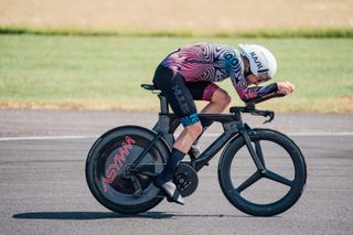 Picture by Zac Williams/SWpix.com- 21/06/2023 - Cycling - 2023 British National Road Championships - Croft Circuit, Darlington, England - Elite Men's Time Trial - Dan Bigham, HUUB.