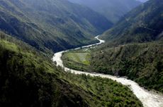 The Bhutan Wine Company's GorTshalu vineyard in Bhutan