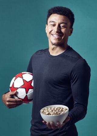 Lingard is an ambassador for American Pistachio Growers (Jon Enoch/American Pistachio)