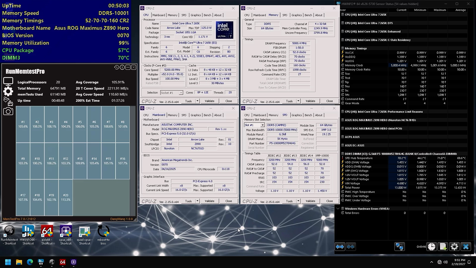 G.Skill CAMM2 speed record