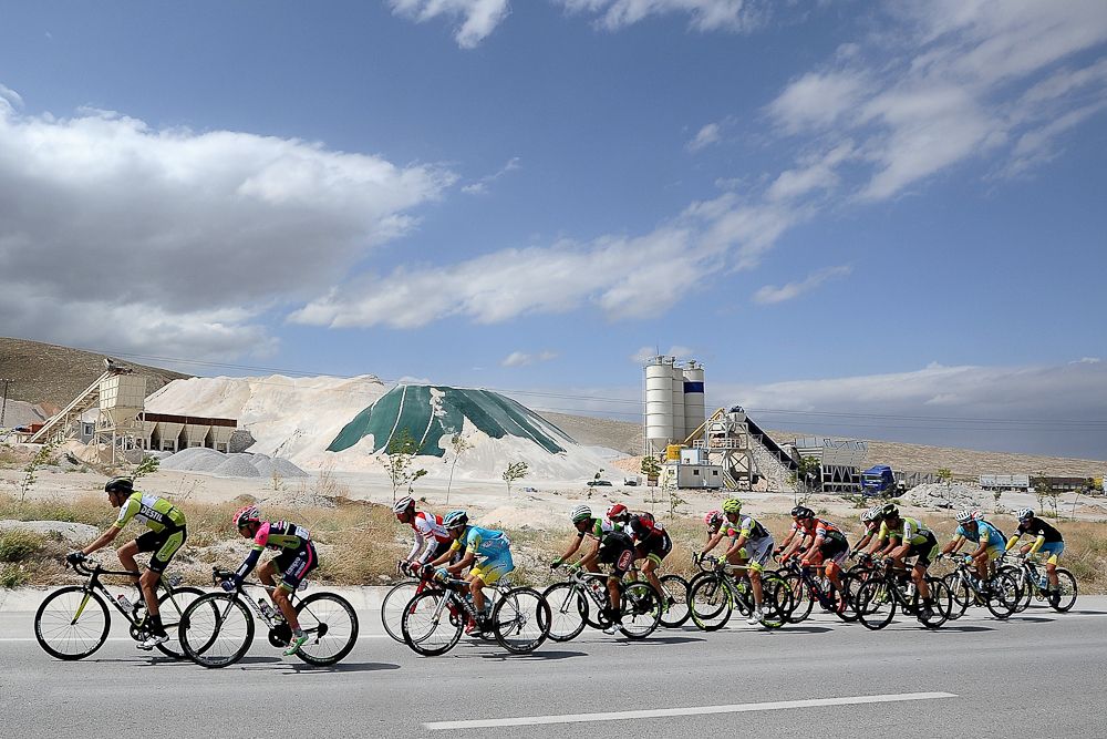 Scenery along the route of stage 3 in Turkey