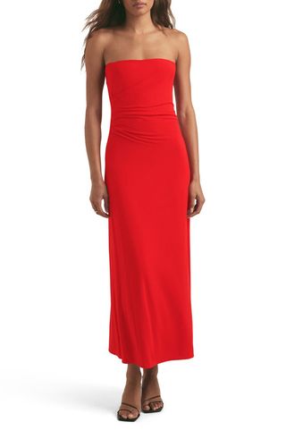 The Colette Strapless Dress