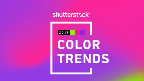 Shutterstock reveals 2019's trending colours | Creative Bloq