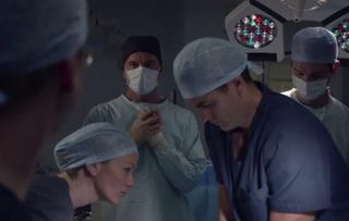 Holby WK46Guy operates again on Tristan but he dies