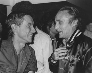 Smile when you say that, Iggy Pop and Dennis Hopper party down in 1980