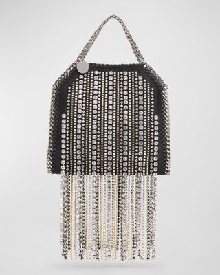 Limited Edition Falabella Crystal Fringe Tiny Tote Bag