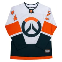 Overwatch 2 White Hockey Jersey