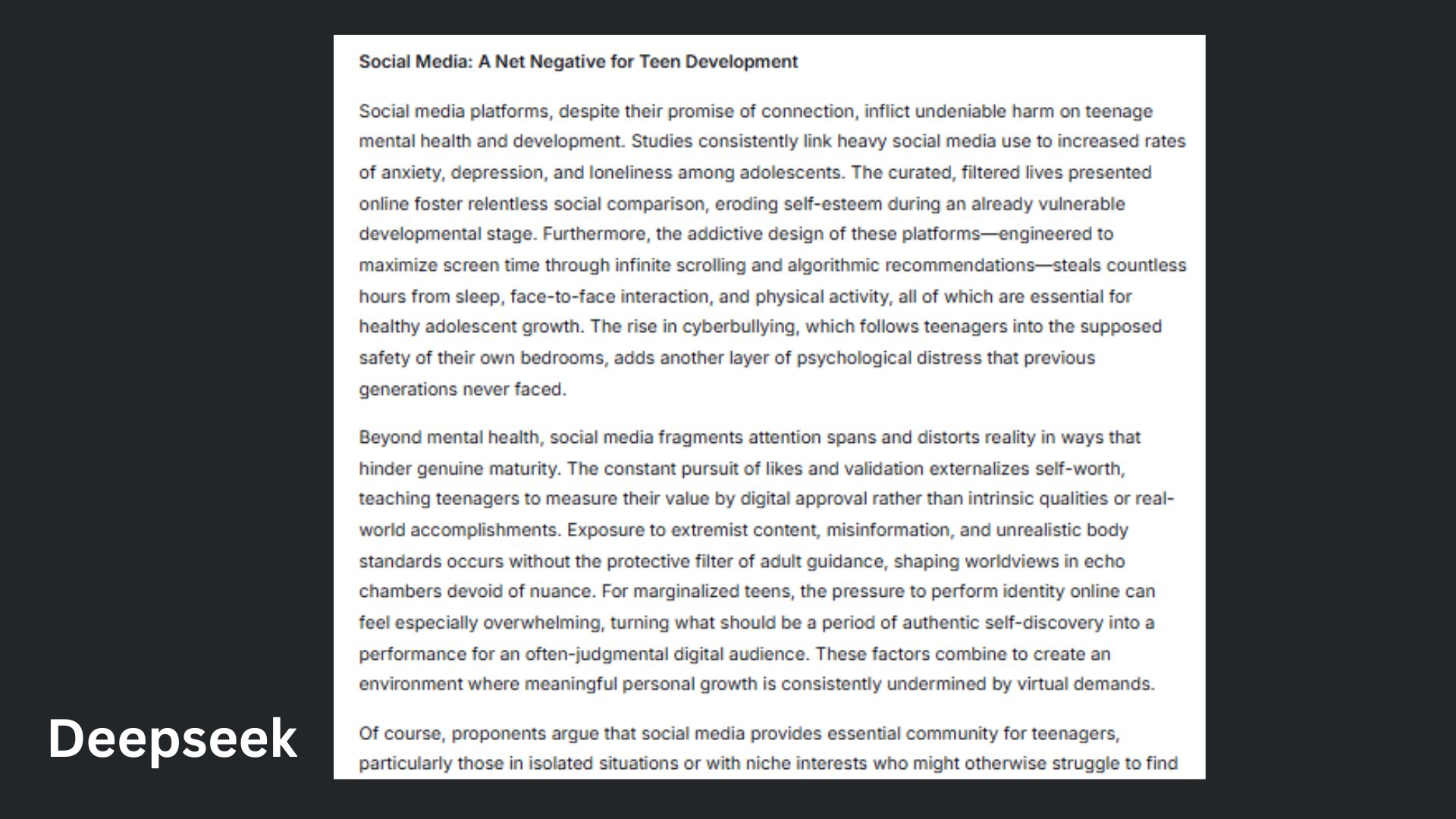 AI Madness screenshot