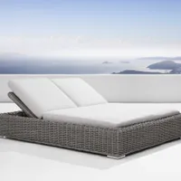 Montauk Outdoor Double Chaise | Was $7,899, now $1,913.15 at Arhaus