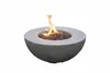 Kristian Bowl Concrete Propane Fire Pit Table