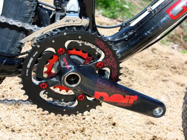 More carbon is found in the Truvativ Noir crank