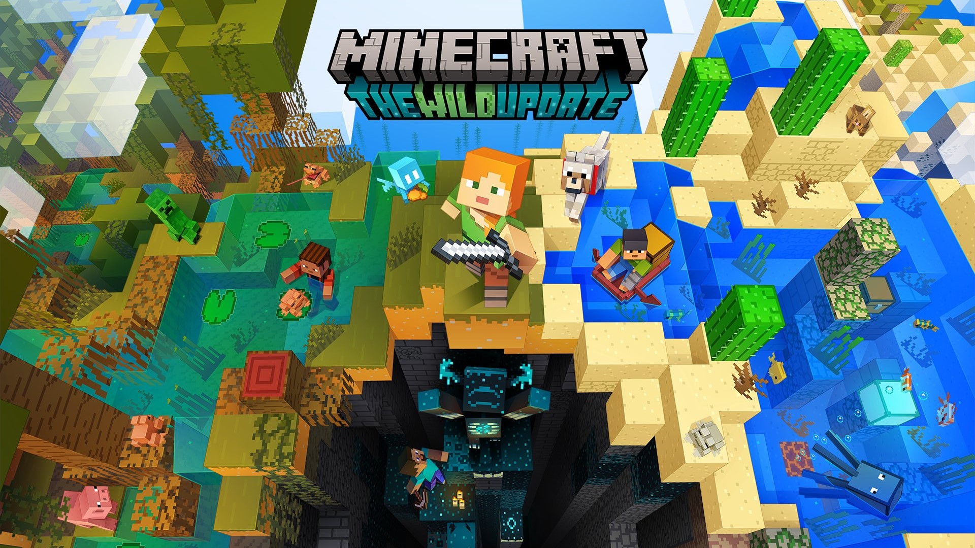 SAIU! ATUALIZAÇÃO 1.19 THE WILD UPDATE DO MINECRAFT PE!! 