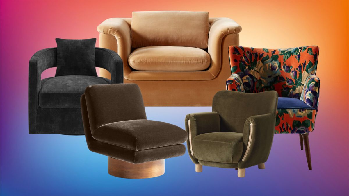 Les 12 meilleures chaises d'appoint en velours rendent votre maison si luxueuse 