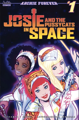 Josie and the Pussycats are headed to space in a new digital comic book series.
