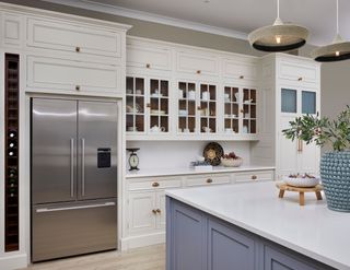 Kitchen in white with appliances