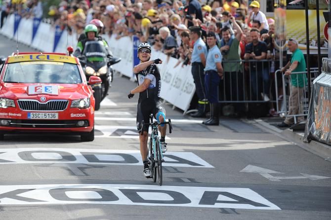 Tony Martin (Omega Pharma-Quickstep) wins in Mulhouse