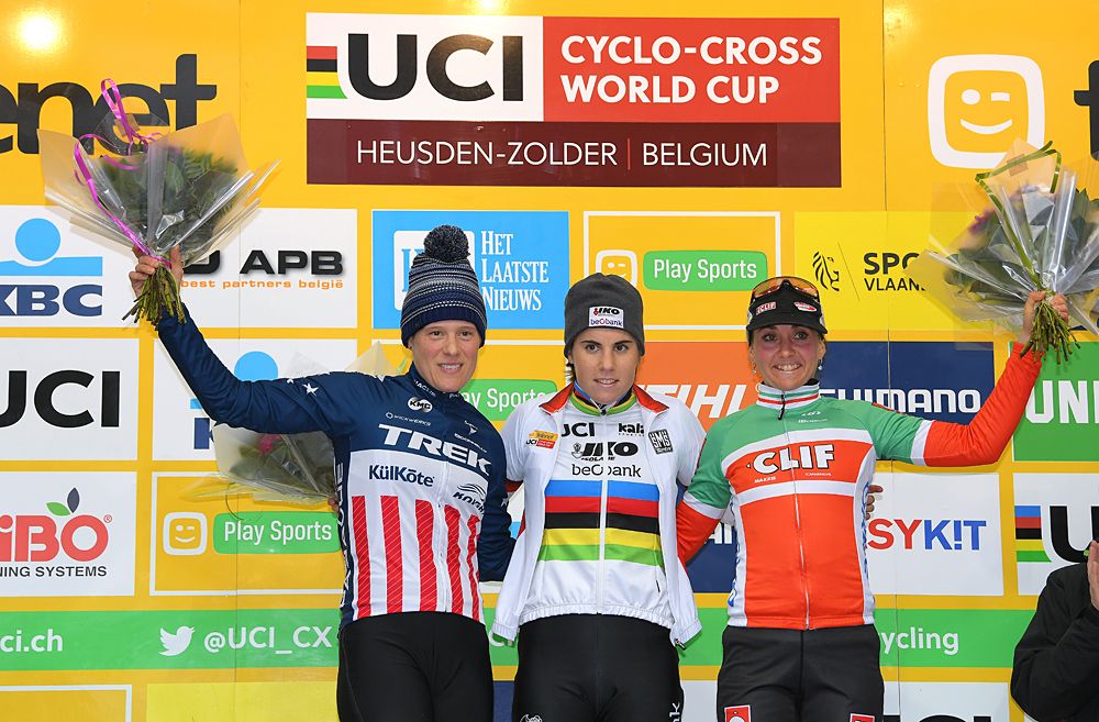 Sanne Cant claims 100th career victory in Heusden-Zolder