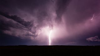 Sigma 14mm F1.8 DG HSM ART lens review: Image shows photo of lightning taken with the lens.
