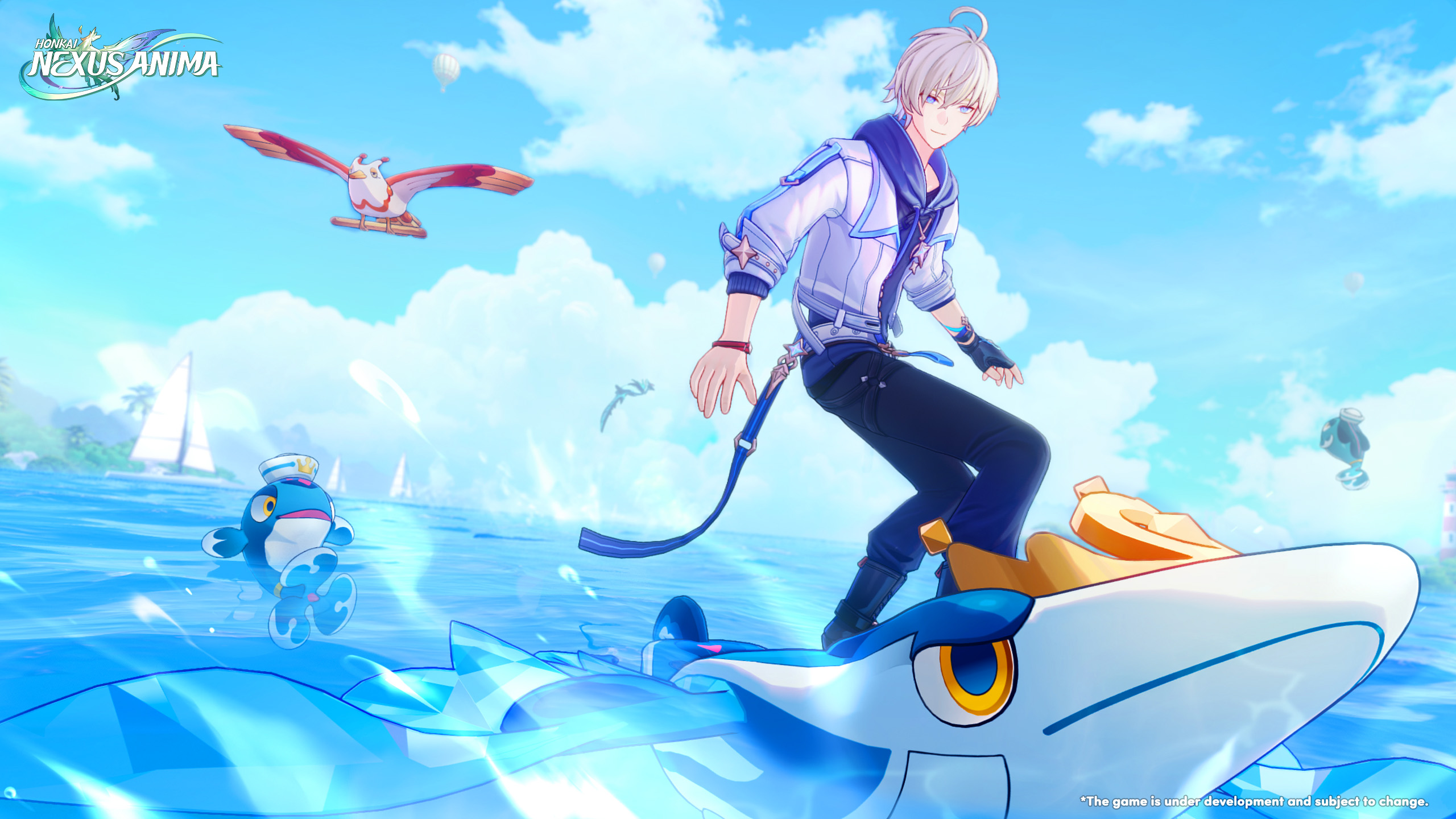 A promotional Honkai: Nexus Anima screenshot.