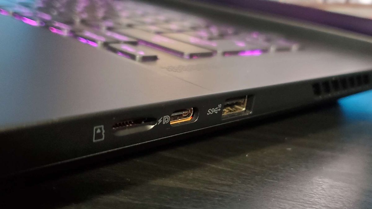 Asus Zephyrus M16 gaming laptop