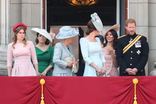 Beatrice and Eugenie, Harry and Meghan