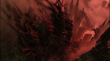 An image of Diablo's world, Sanctuary, destroyed in Diablo 5