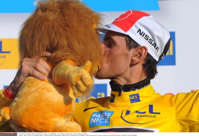 Andreas Kloden moved into yellow after stage 5 in 2011