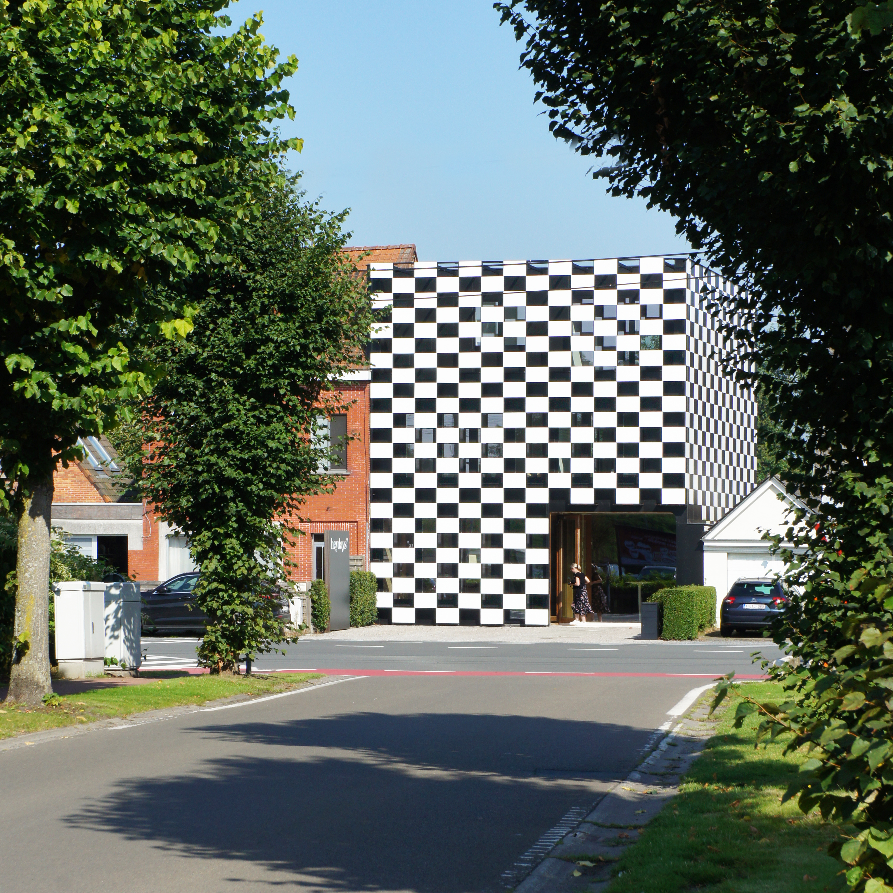 Heyday office in Belgium as seen from street